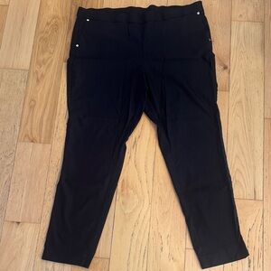 Anne Klein Black Ankle Pants